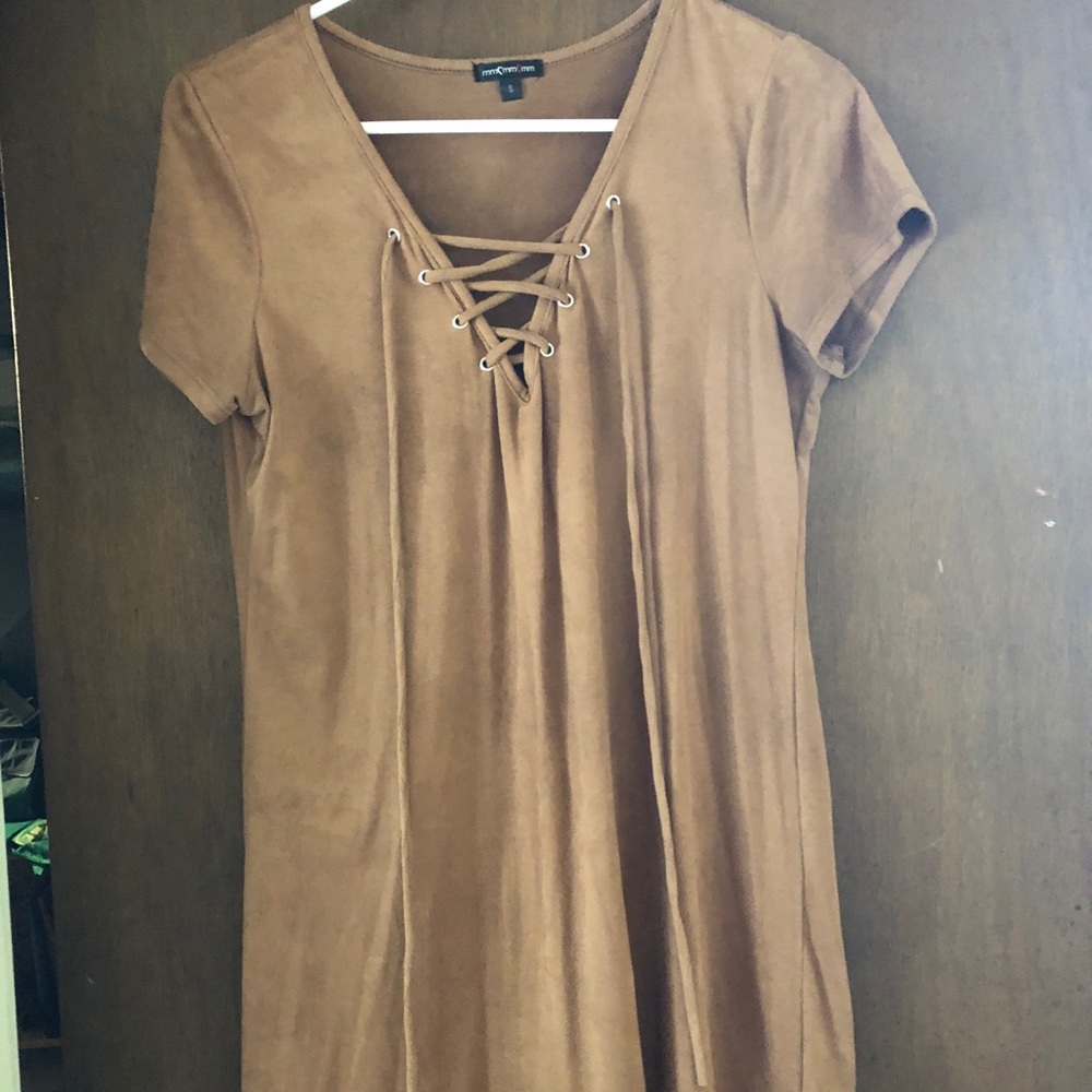 Lace up dress